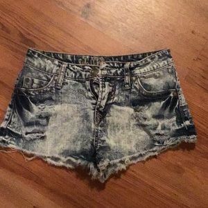 Jean shorts